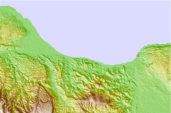 Surf spots located close to Boca de Yasica