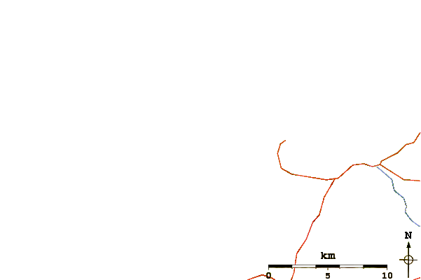Roads and rivers around Boobys