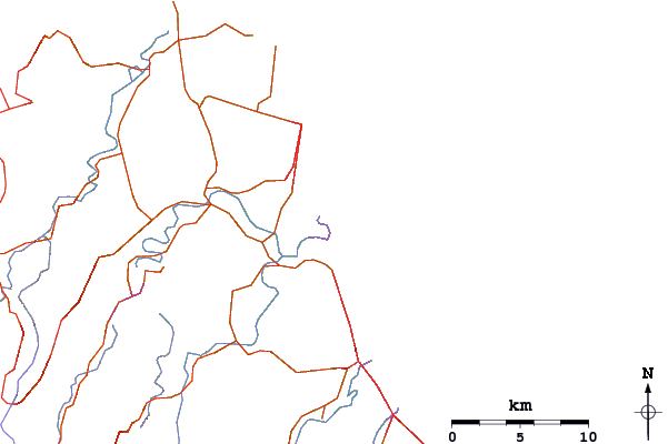 Roads and rivers around Broadbeach