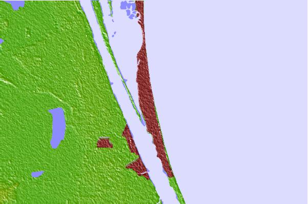 Surf spots located close to Buccaneer