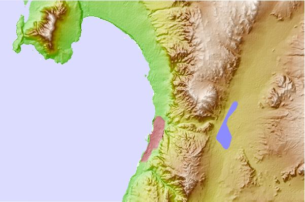 Surf spots located close to Budeo