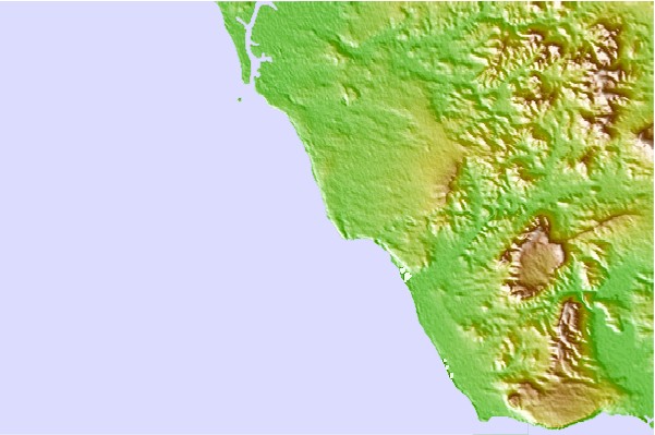 Surf spots located close to Cabo Roche