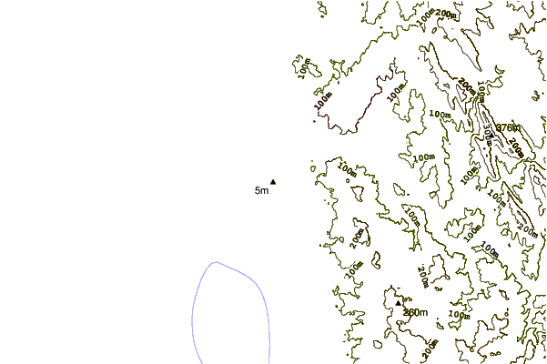 Shoreline around Canidelo