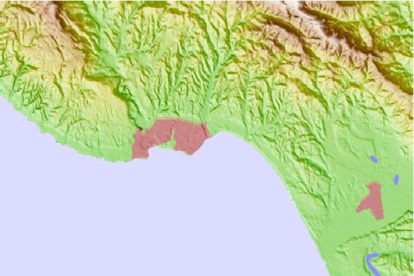 Surf spots located close to Capitola Jetty