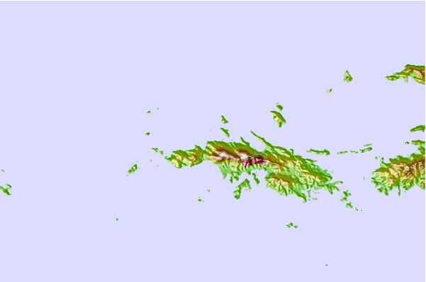 Surf spots located close to Caret Bay