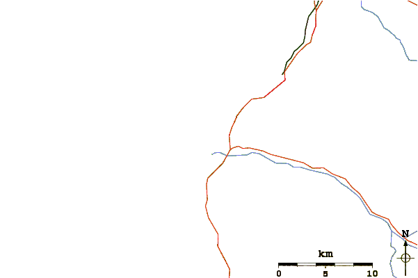 Roads and rivers around Carmel Beach
