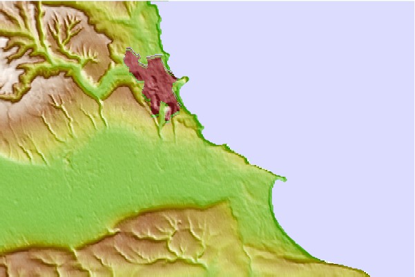 Surf spots located close to Cayton Bay Pumphouse