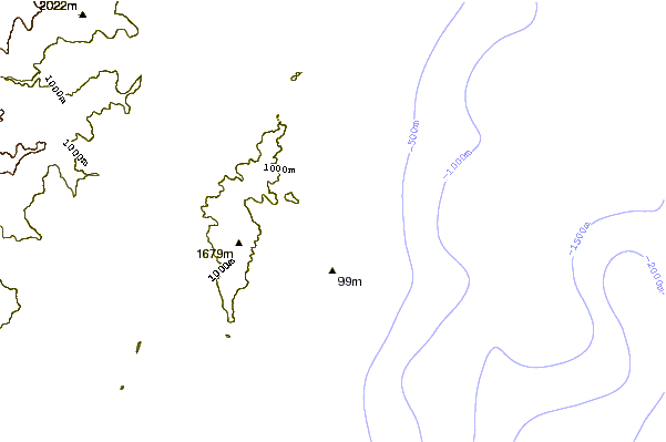 Shoreline around Chengkung