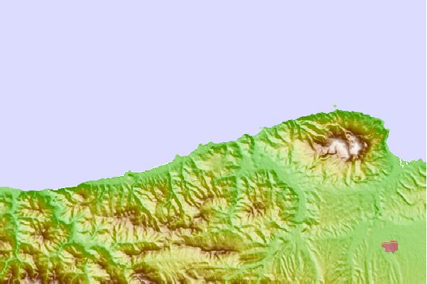 Surf spots located close to Cherchell Tizirine