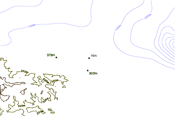 Shoreline around Chirimena