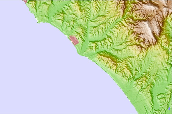 Surf spots located close to Church
