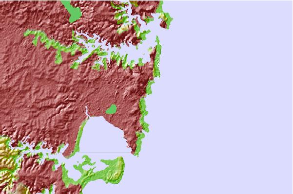 Surf spots located close to Clovelly Bombie