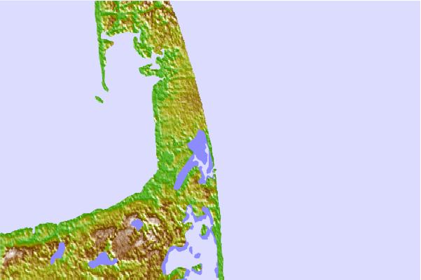Surf spots located close to Coastguard Beach