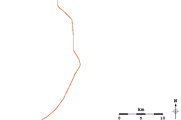 Roads and rivers around Coastguard Beach