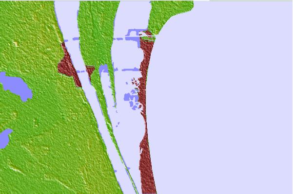 Surf spots located close to Cocoa Beach Pier