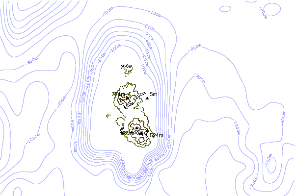 Shoreline around Control Tower/Airport Reef