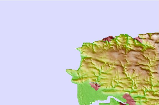 Surf spots located close to Coombesgate Beach