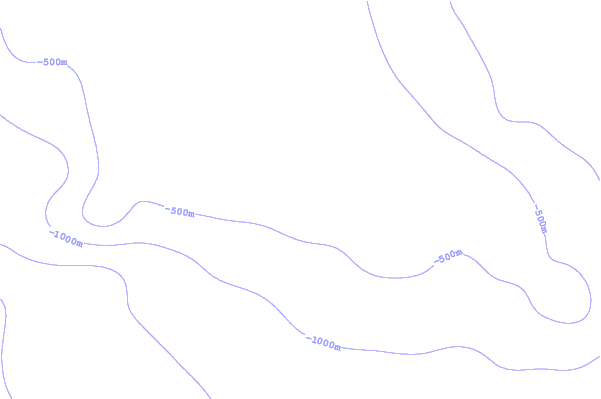 Shoreline around Cortez Bank