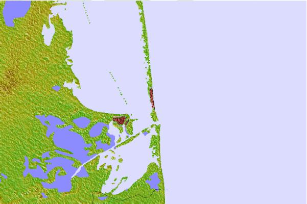 Surf spots located close to Cove