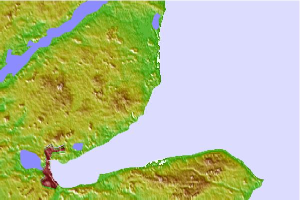 Surf spots located close to Damp