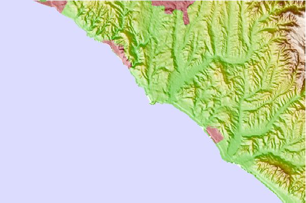 Surf spots located close to Dana Point