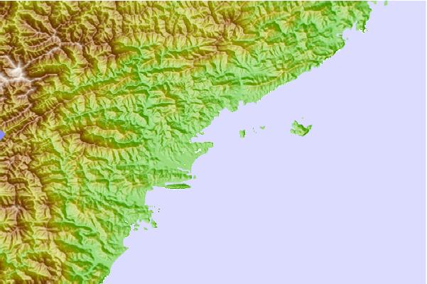 Surf spots located close to Dead Man's Land