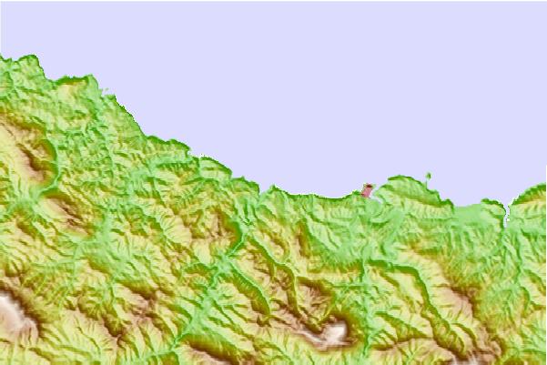 Surf spots located close to Deba