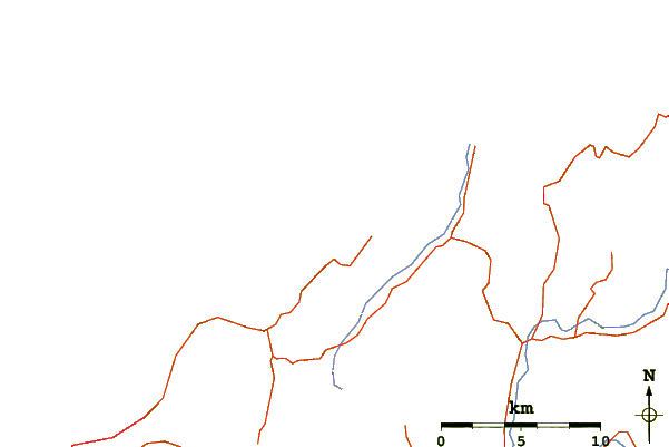 Roads and rivers around Delaware Bay Point
