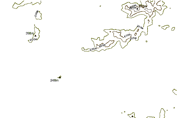 Shoreline around Derrynane