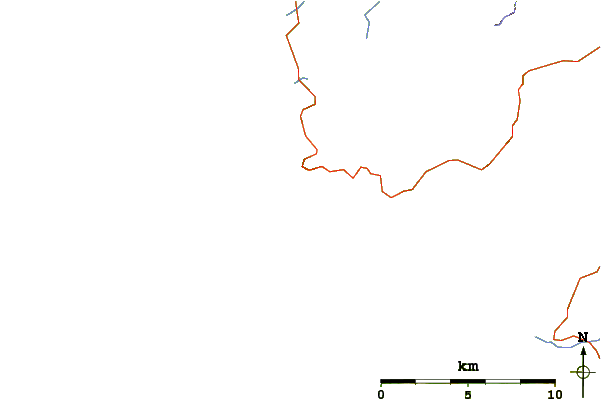 Roads and rivers around Derrynane