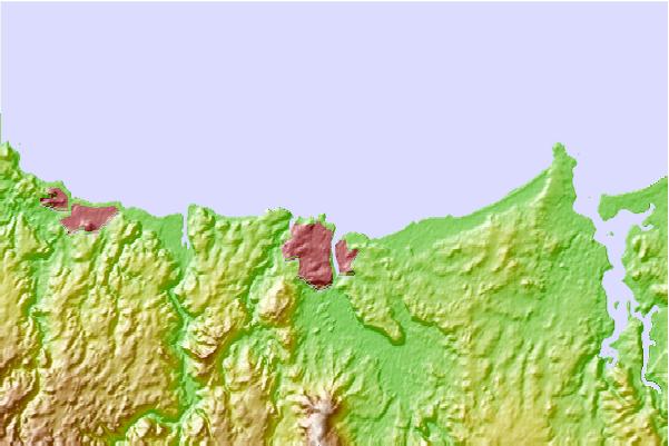 Surf spots located close to Devonport Rivermouth