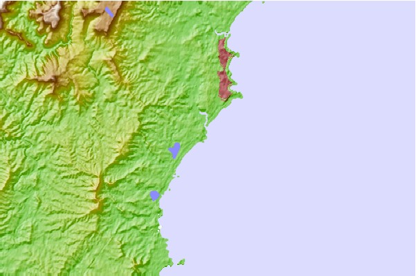 Surf spots located close to Dolphin Point