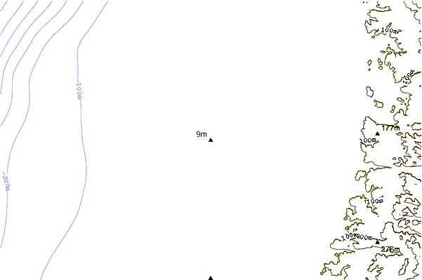 Shoreline around Dosim Beach