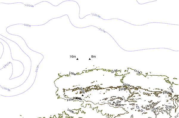 Shoreline around Dunes