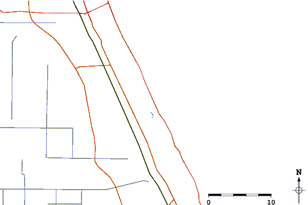 Roads and rivers around Duval Street