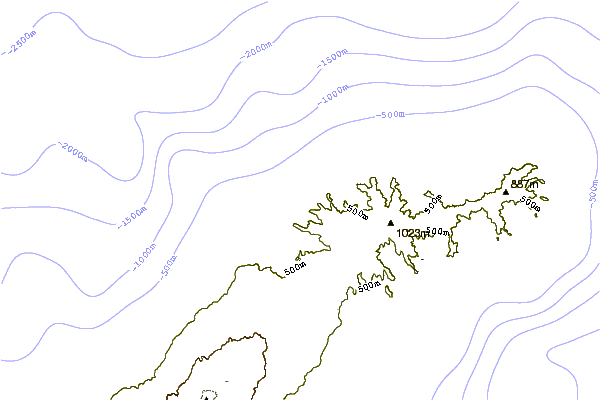 Shoreline around El Charco (Bajamar)