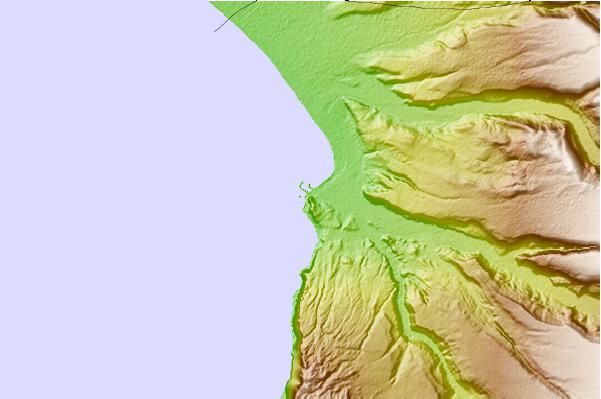 Surf spots located close to El Gringo
