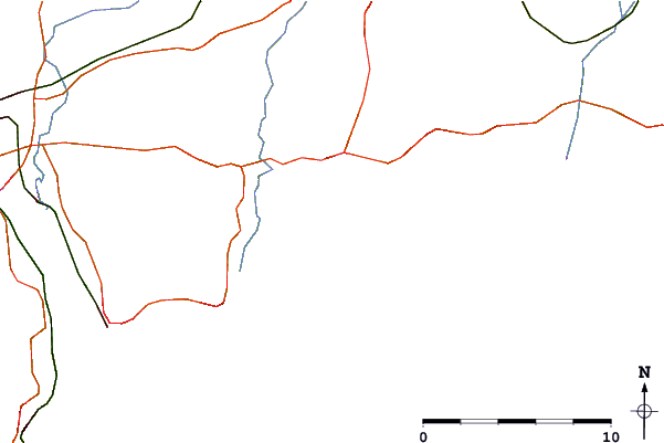 Roads and rivers around Sidmouth