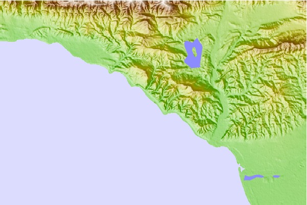 Surf spots located close to Faria