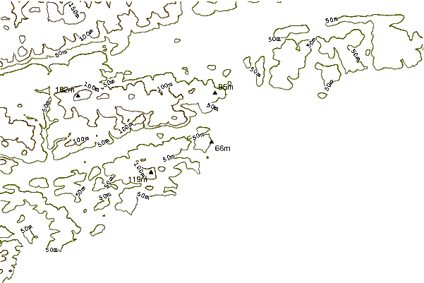 Shoreline around Fennels Bay
