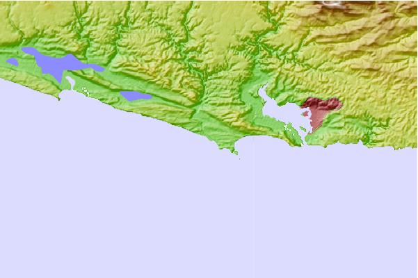 Surf spots located close to Fish Boma