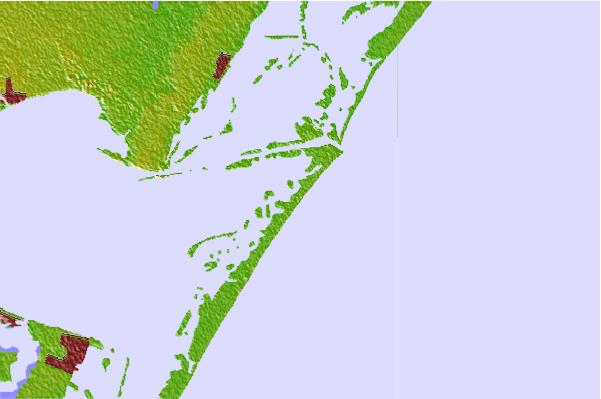 Surf spots located close to Fish Pass Jetty