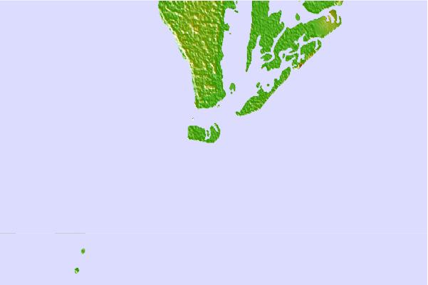 Surf spots located close to Fishermans Island