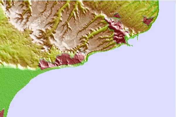 Surf spots located close to Folkestone Wear Bay