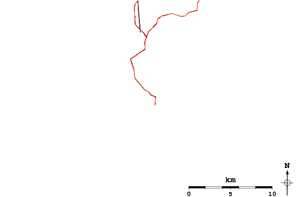 Roads and rivers around Fortuneswell/West Bay