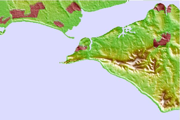 Surf spots located close to Freshwater Bay
