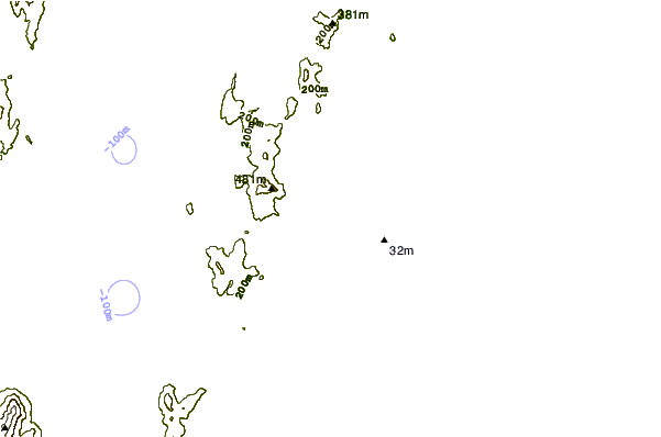 Shoreline around Galheta