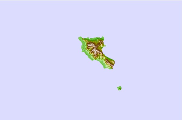 Surf spots located close to Green island
