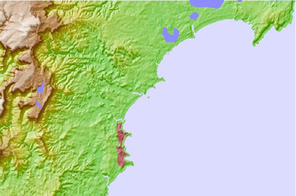Surf spots located close to Green Island