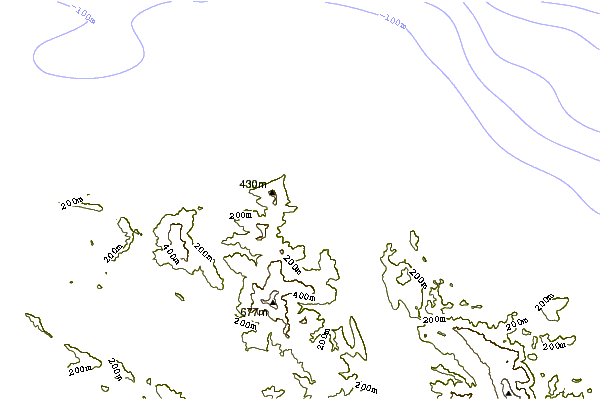 Shoreline around Guibeleco